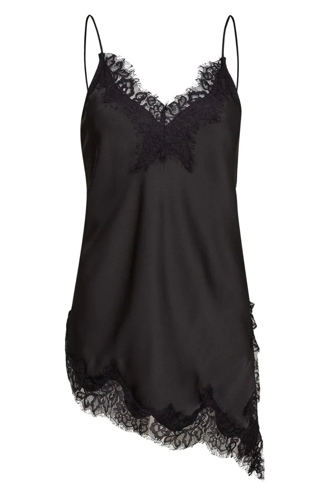 Naomi | The Asymmetric Lace Top