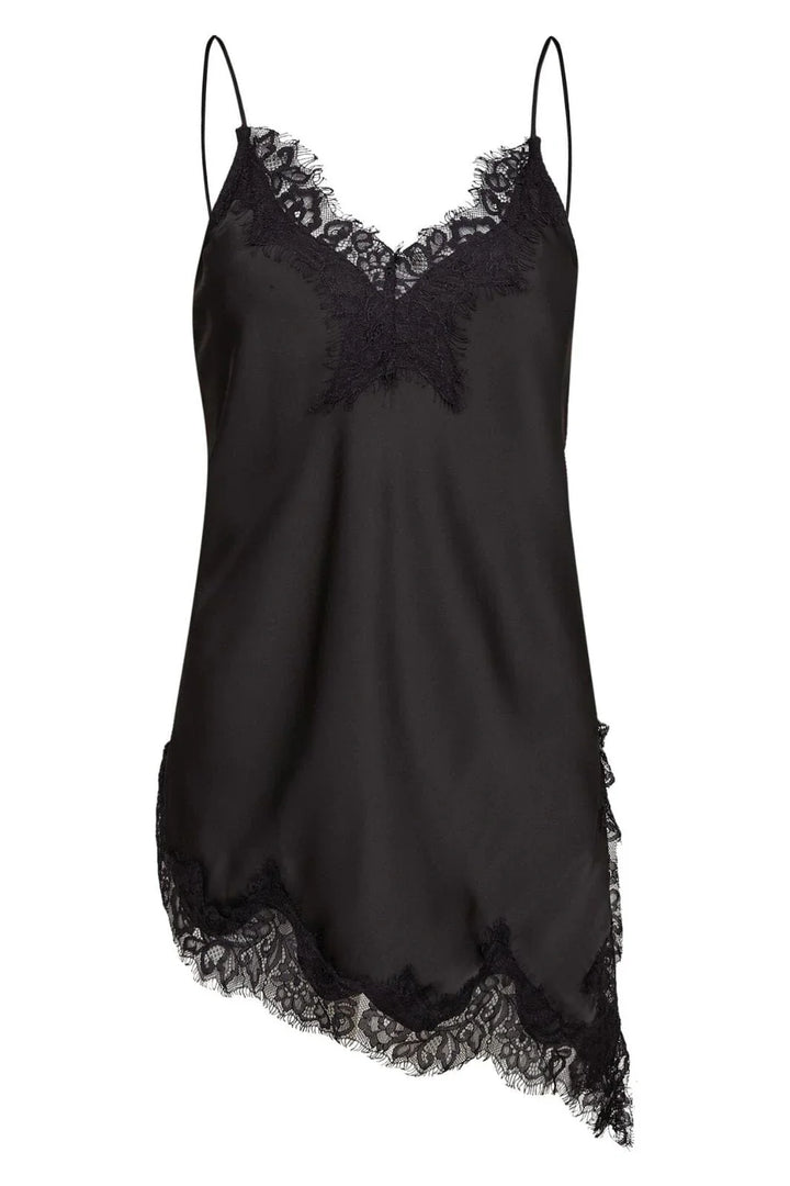 Naomi | The Asymmetric Lace Top