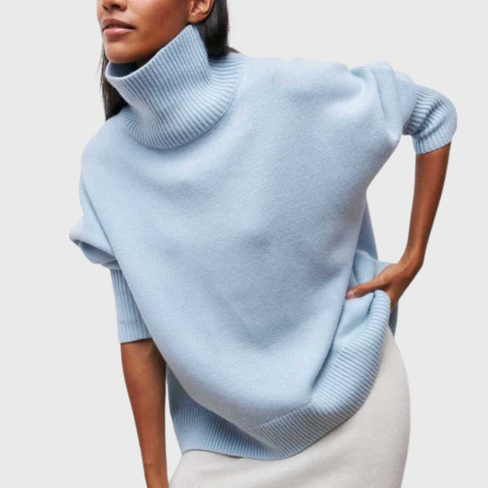 Avery | High Neck Pullover