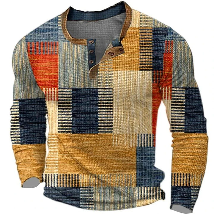 Beeckhoven™ | Colorful Men's Long Sleeve Shirt