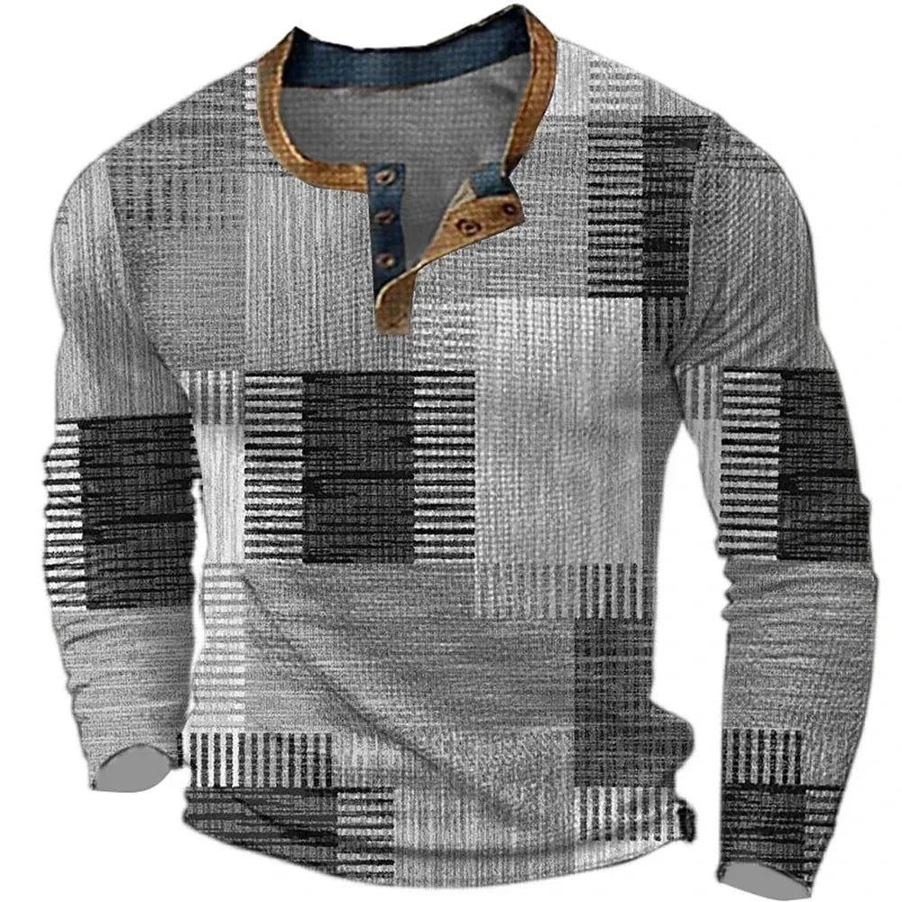 Beeckhoven™ | Colorful Men's Long Sleeve Shirt