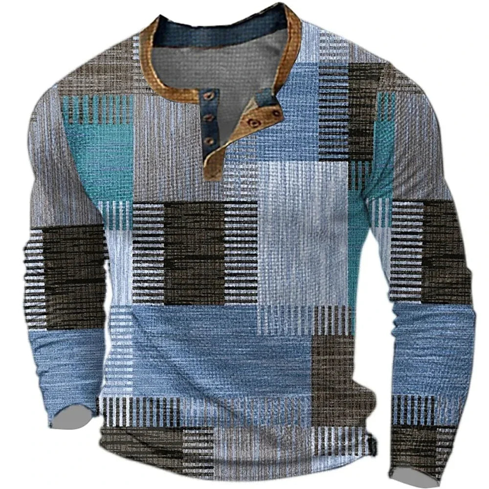 Beeckhoven™ | Colorful Men's Long Sleeve Shirt