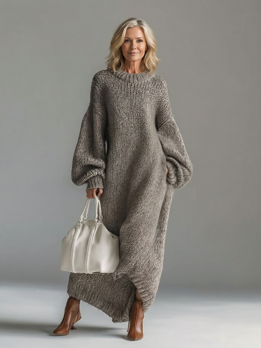 Alice | Soft Knit Maxi Dress