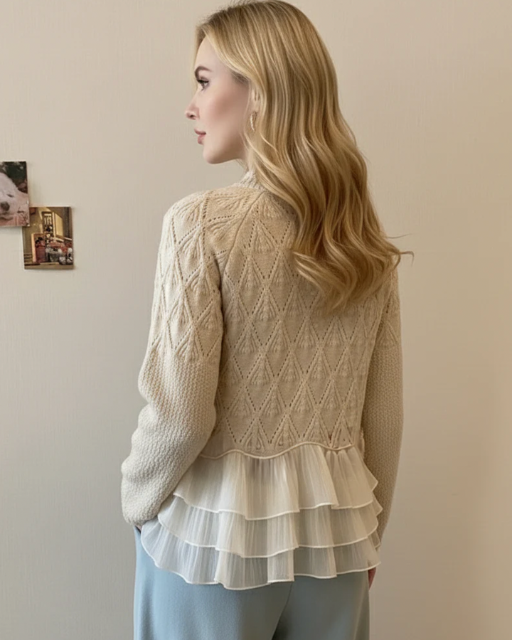 Jade| Ruffle Sweater
