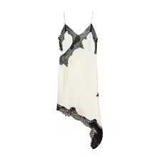 Naomi | The Asymmetric Lace Top